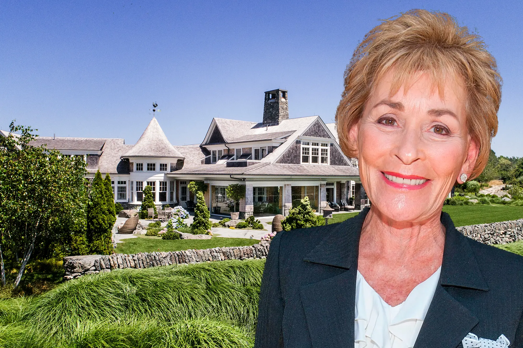 The Design Secrets Of Judge Judy S Stunning Home Revealed Home Improvement Cast