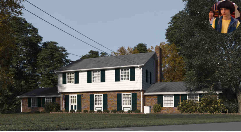mike wheeler house
