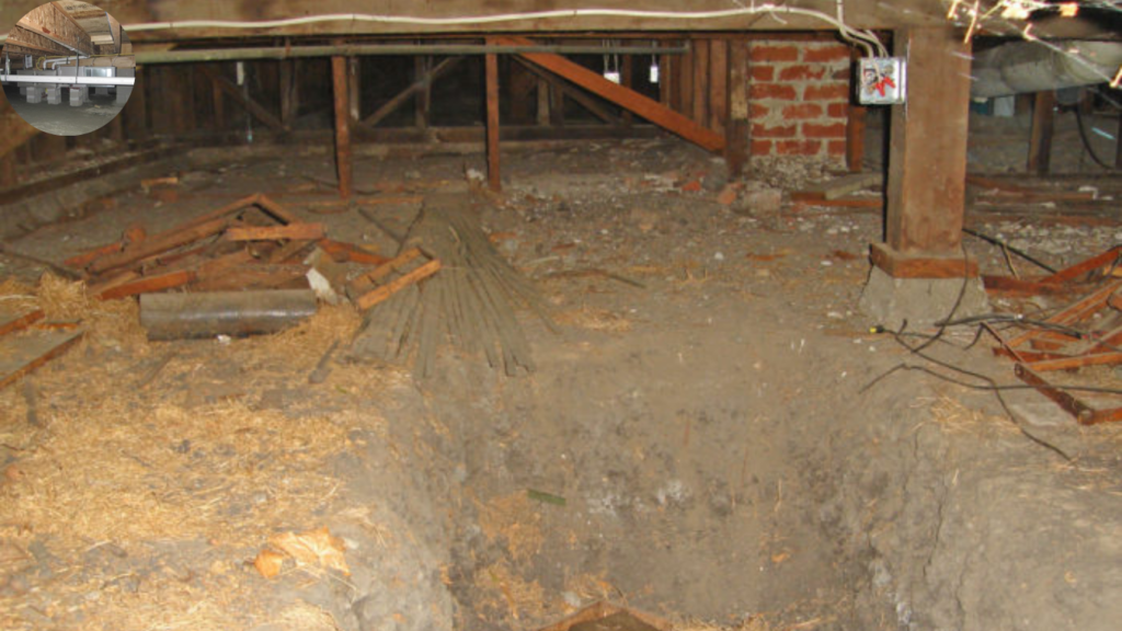 crawl space excavated vs unexcavated