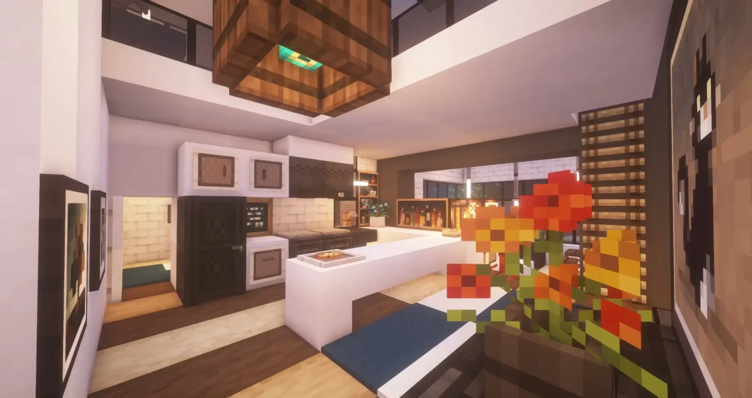 How to interior design a Minecraft house?