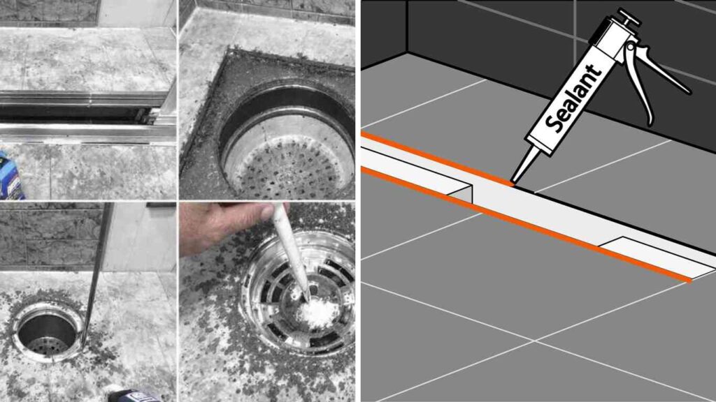 casada shower floor drain installation