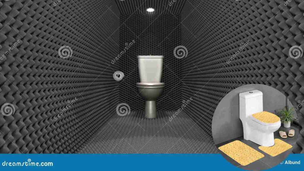 soundproof toilet