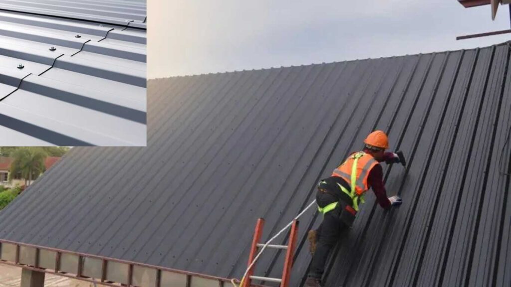 how many screws per sheet of metal roofing