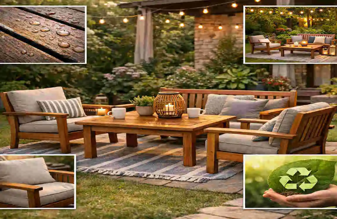 Top Trends in Home Wooden Outdoor Furniture: Stylish & Durable Picks