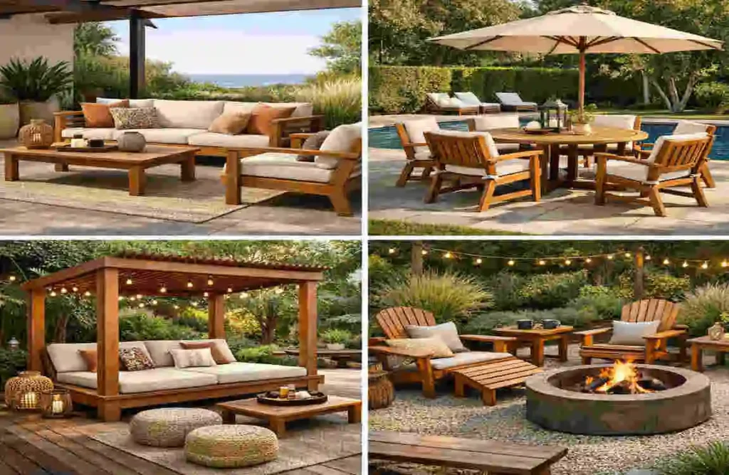 Top Trends in Home Wooden Outdoor Furniture: Stylish & Durable Picks