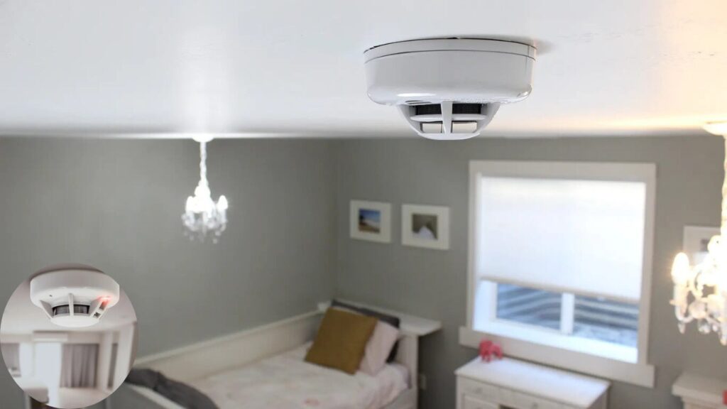 where should smoke detectors be placed in bedrooms