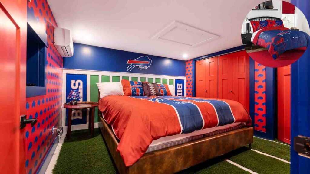 buffalo bills bedroom