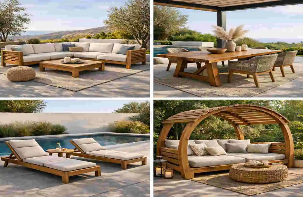 Top Trends in Home Wooden Outdoor Furniture: Stylish & Durable Picks