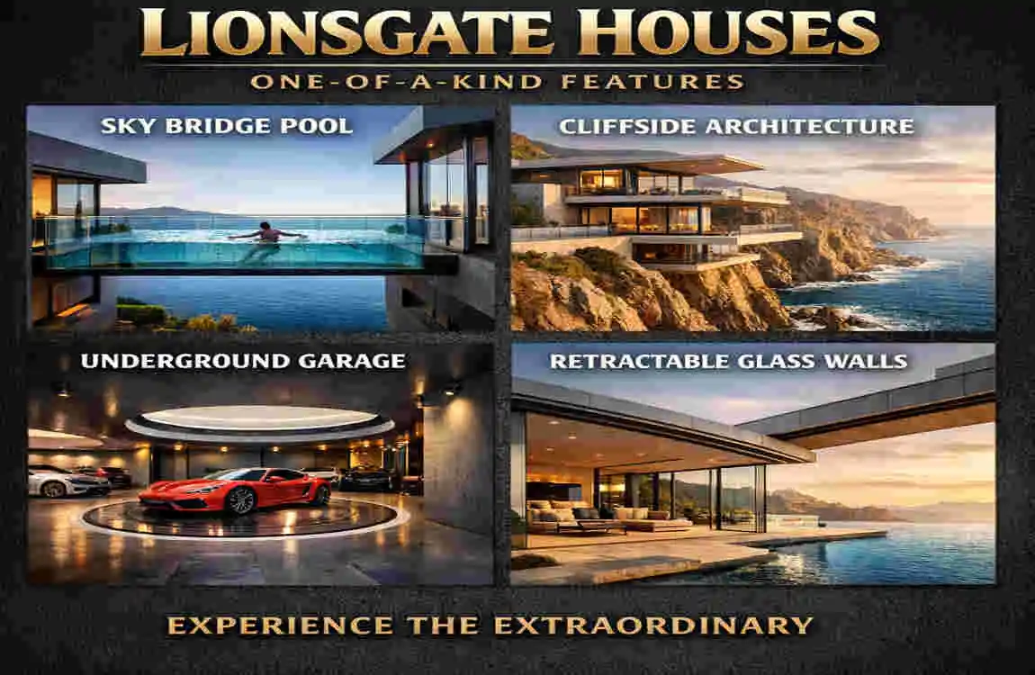 Lionsgate Houses: One-of-a-Kind Features