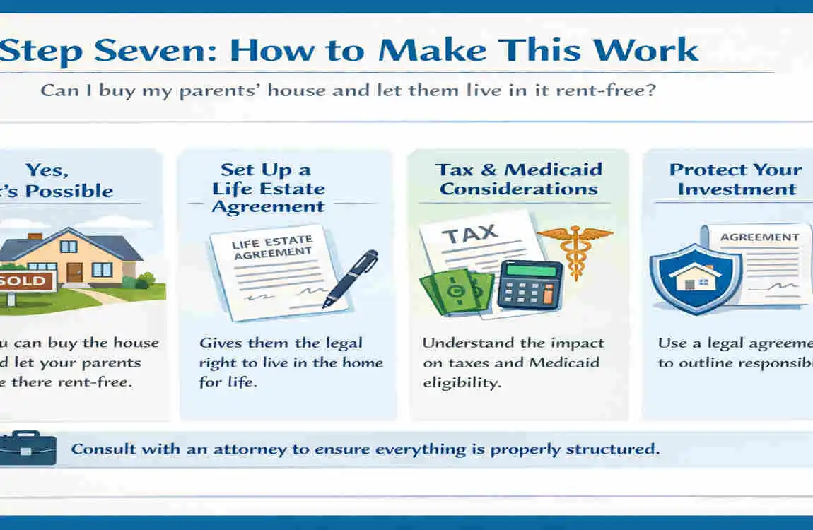 can i buy my parents house and let them live in it rent free