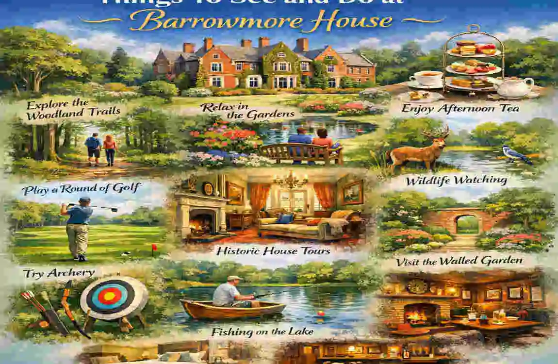 Why should you visit Barrowmore House?