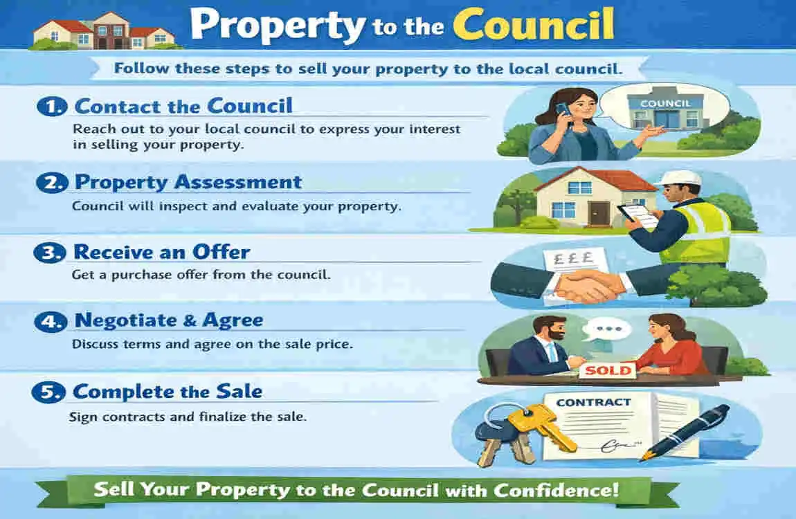 can i sell my private house to the council