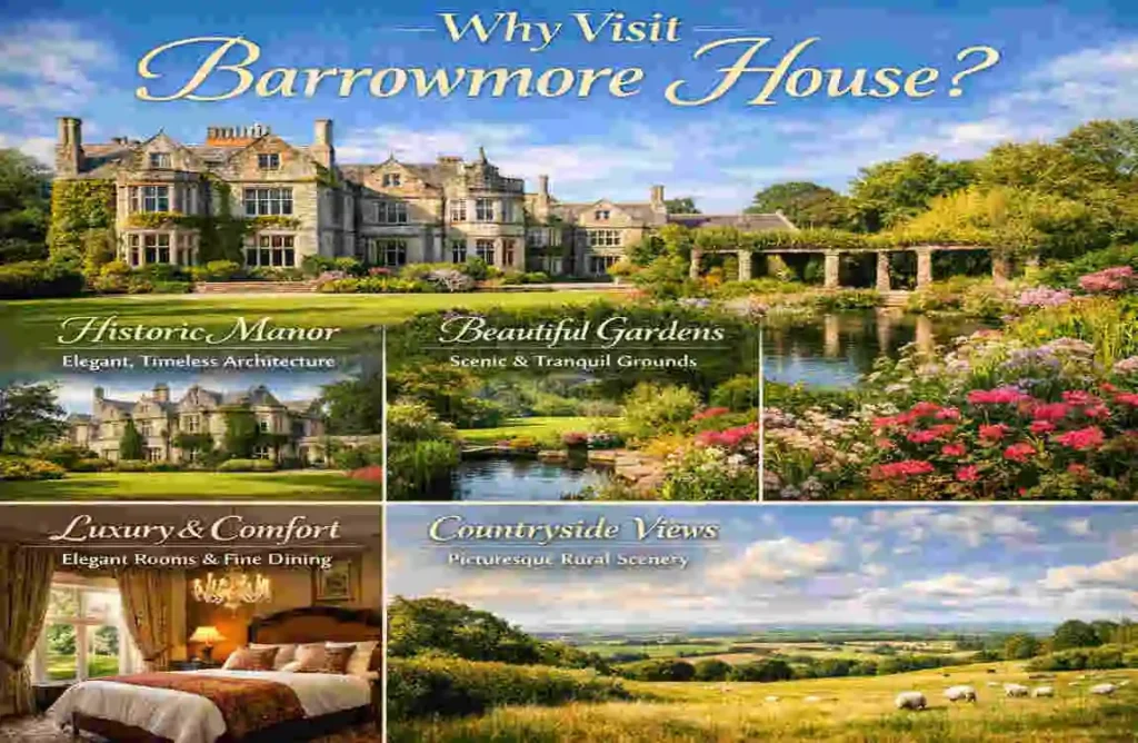 Why should you visit Barrowmore House?