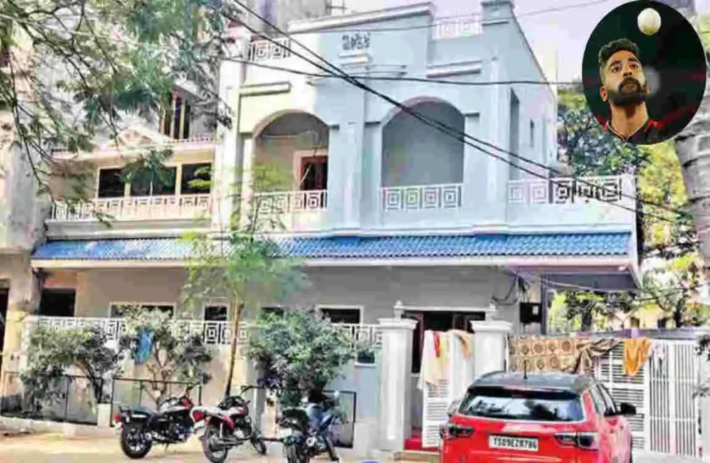 mohammed siraj house