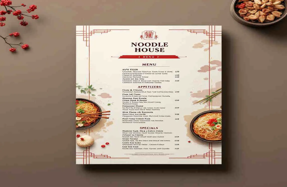 noodle house darlington menu