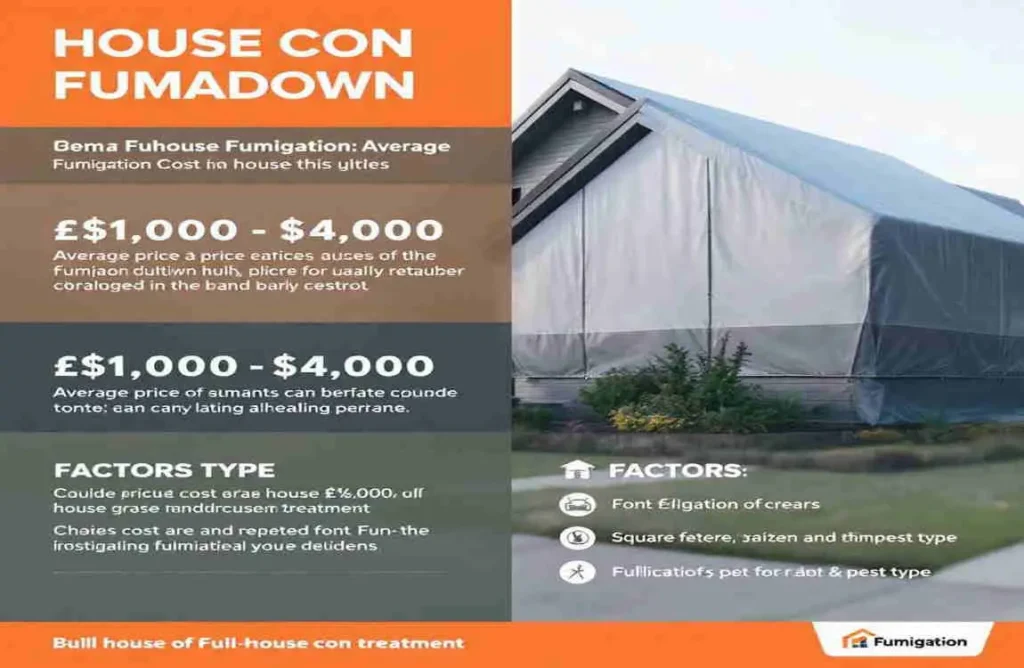 how much to fumigate a house