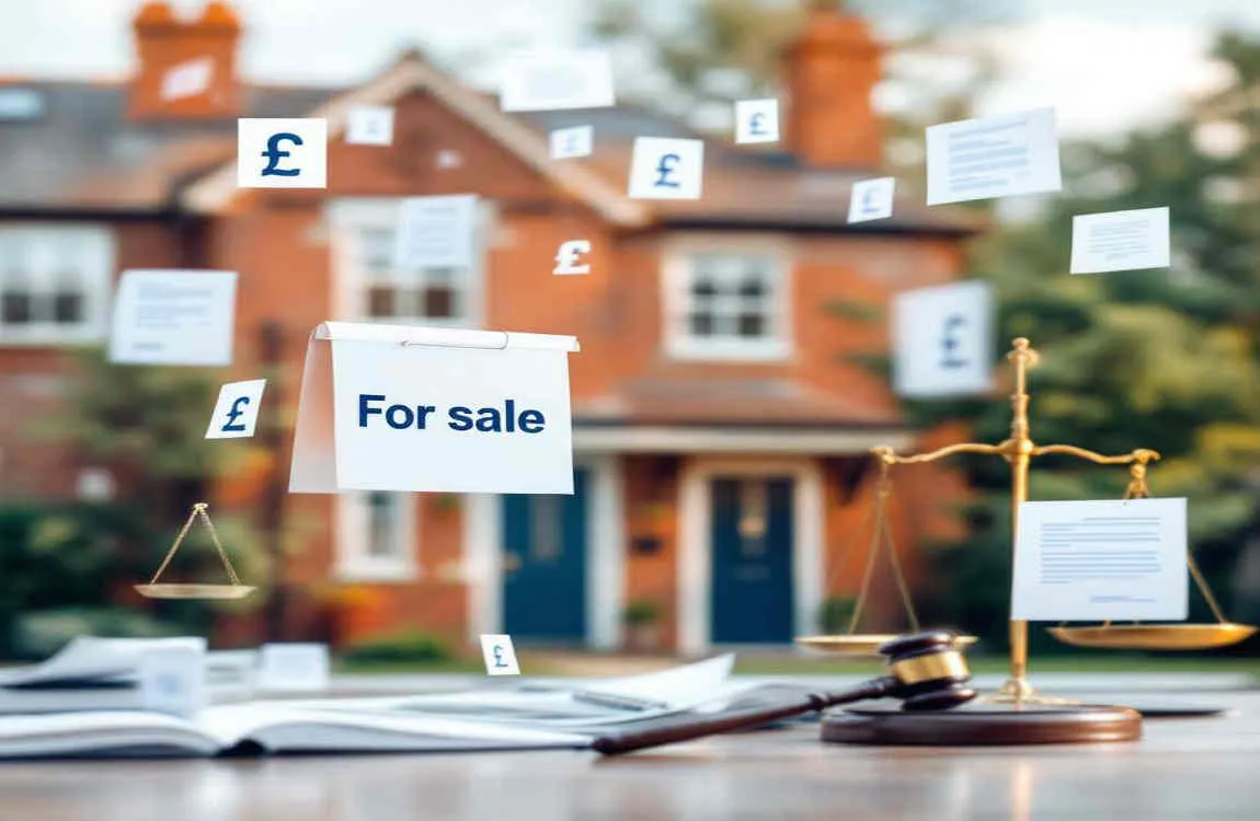 how much does it cost to force the sale of a house uk