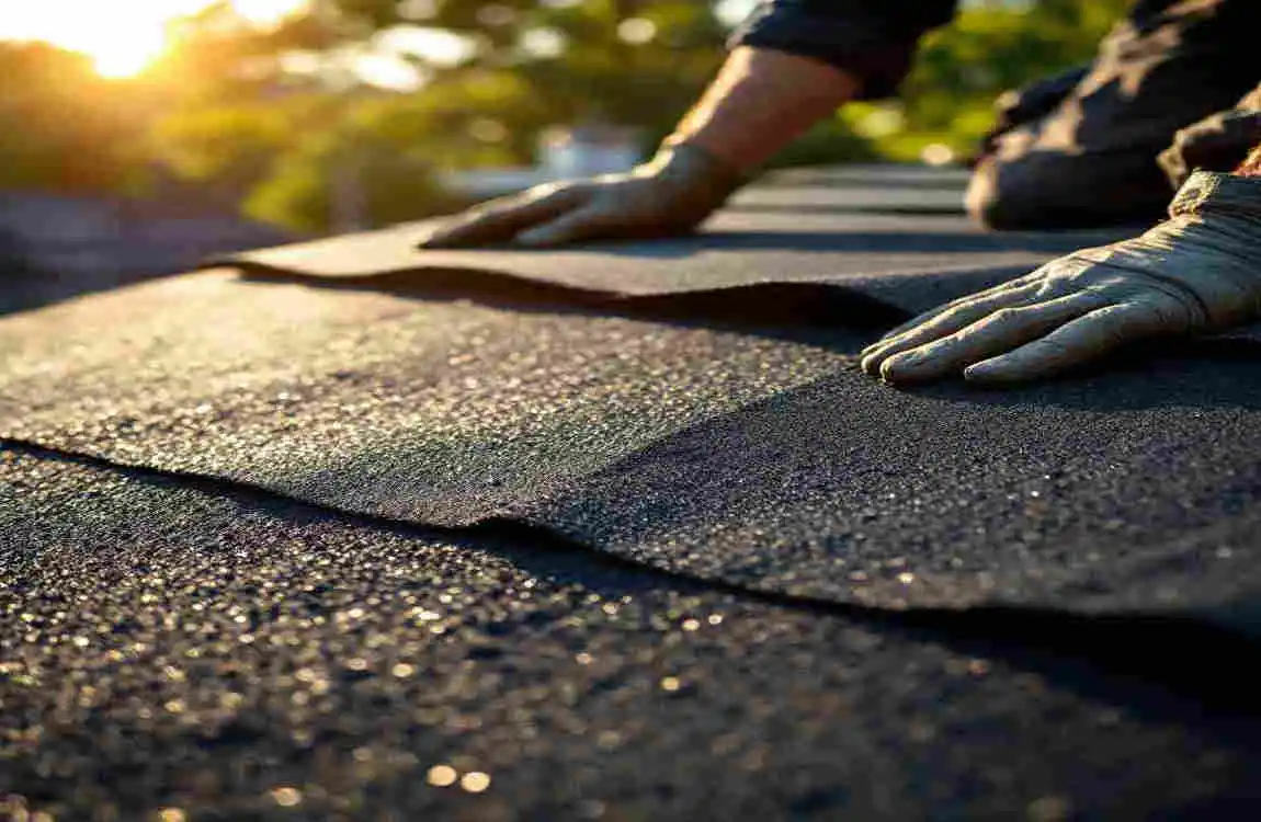 how to felt a summer house roof