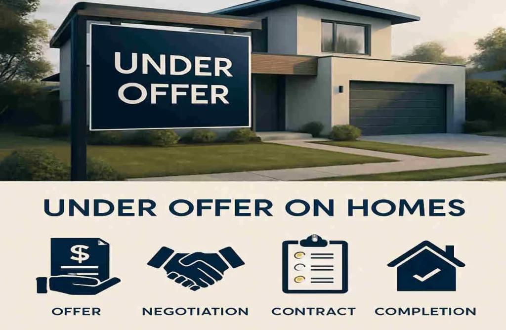 what does under offer mean on a house sale