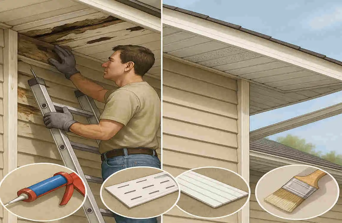 what is a soffit on a house roof