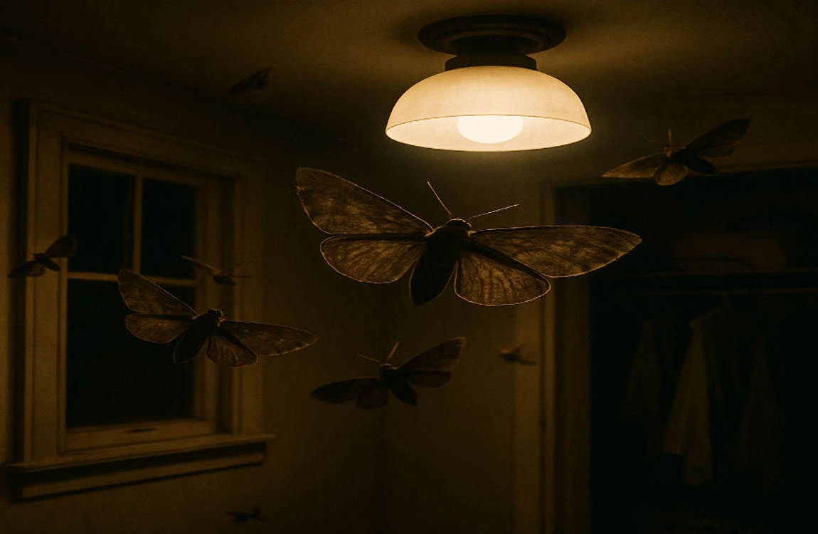 moths in my house where are they coming from