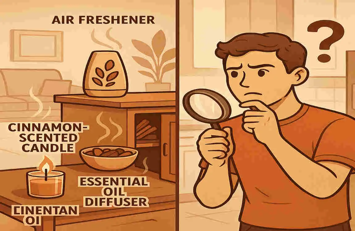 why does my house smell like cinnamon