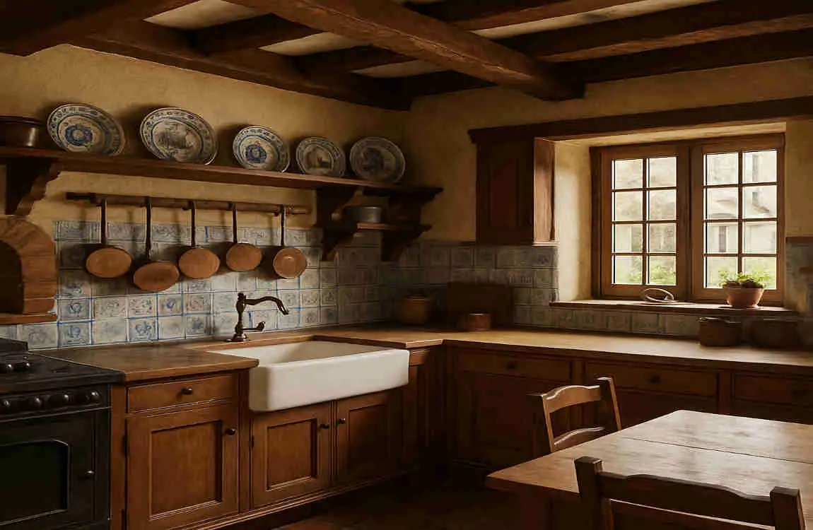 traditional german home kitchen design