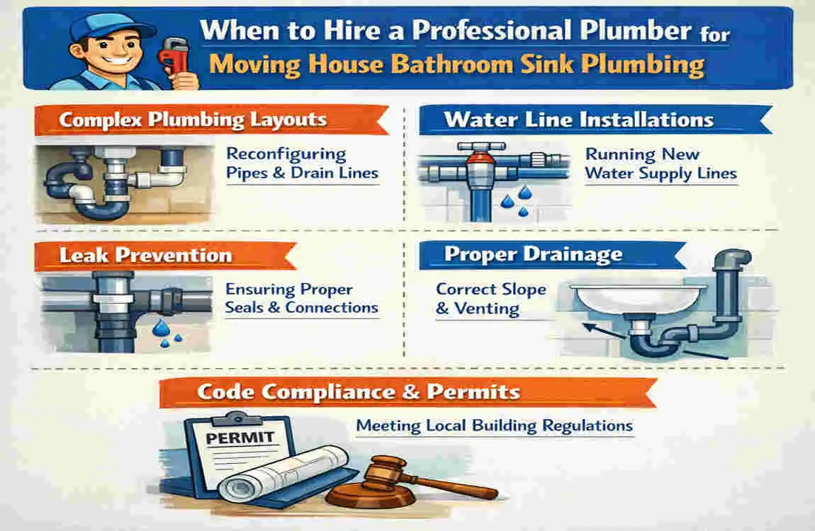 How to Move House Bathroom Sink Plumbing: Step-by-Step DIY Guide for Easy Relocation