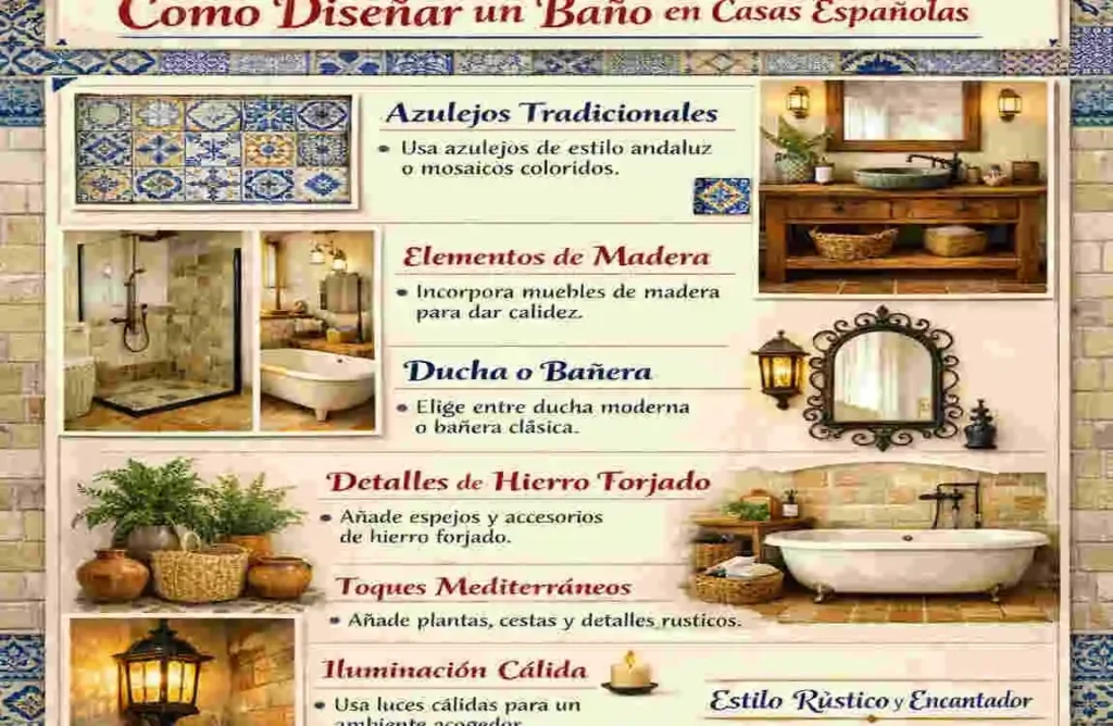 bathroom Spanish homes