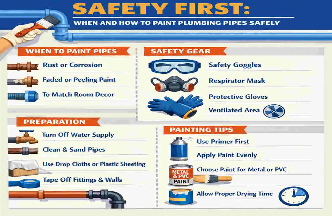 Can You Paint House Plumbing Pipes? DIY Guide to Safe Colors & Protection