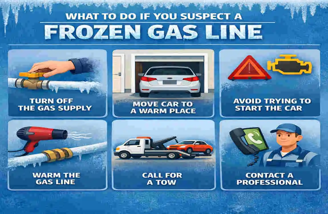 can gas lines freeze in a house