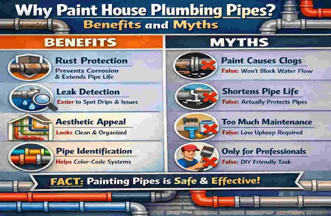 Can You Paint House Plumbing Pipes? DIY Guide to Safe Colors & Protection