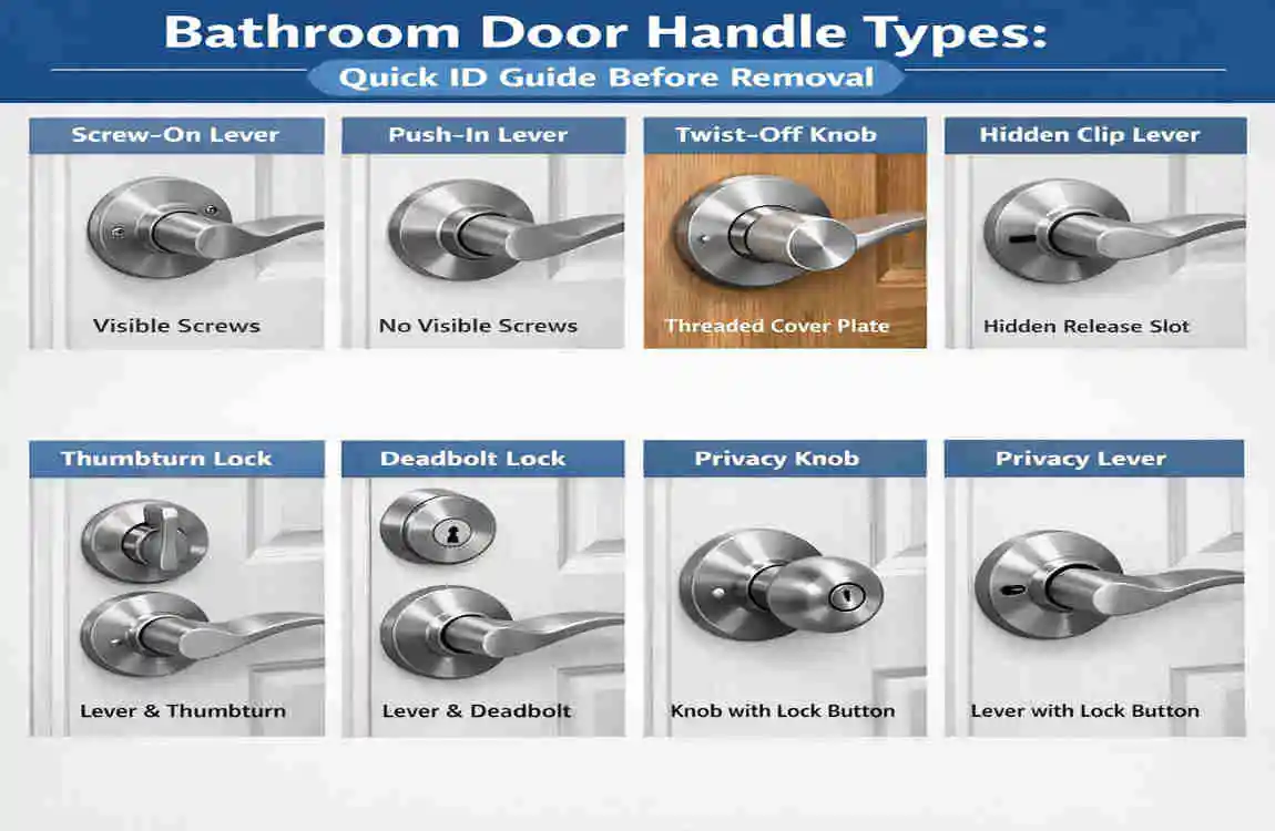 How to Remove Bathroom Door Handle: Quick House DIY Fix