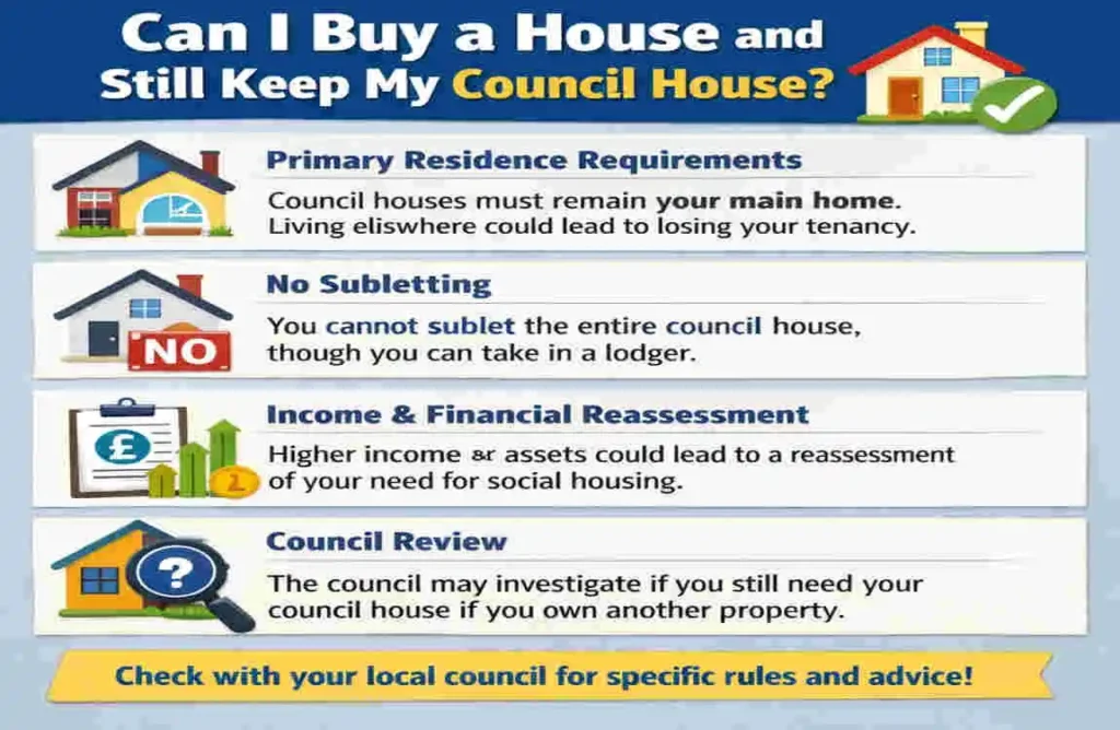 Can I Buy a House and Still Keep My Council House?