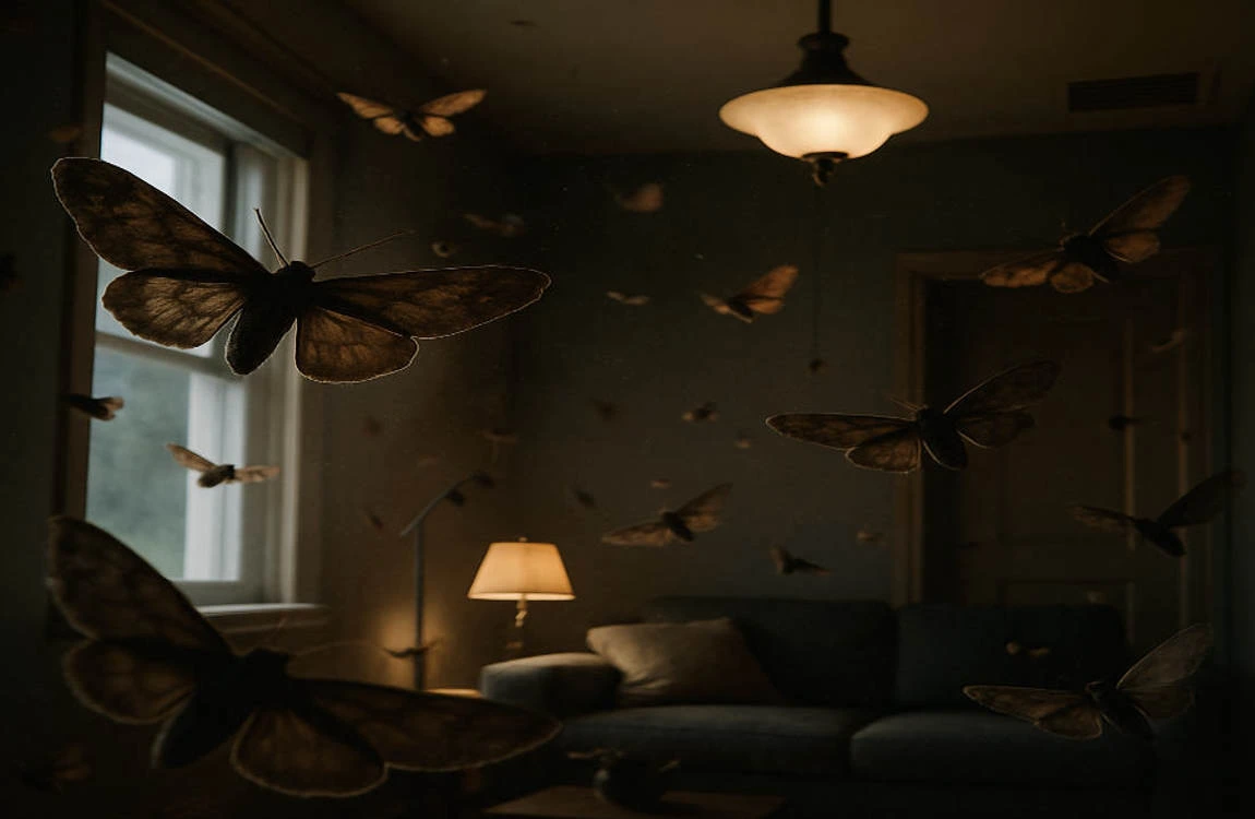 moths in my house where are they coming from