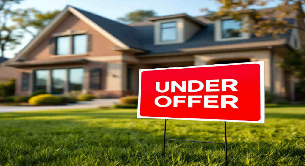 what does under offer mean on a house sale