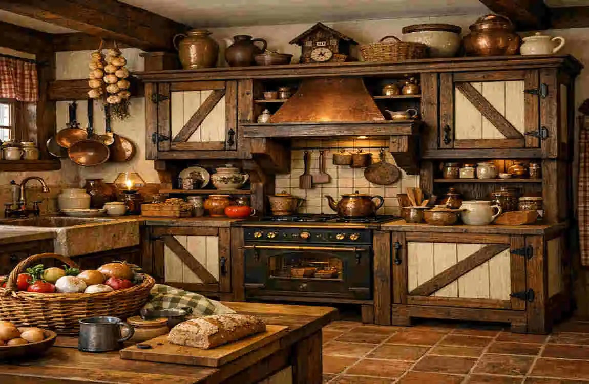 Traditional German Home Kitchen Design