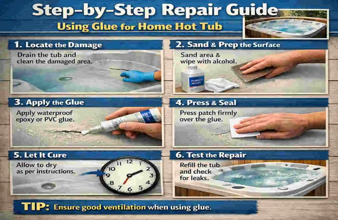 what glue to use on hot tub home plumbing