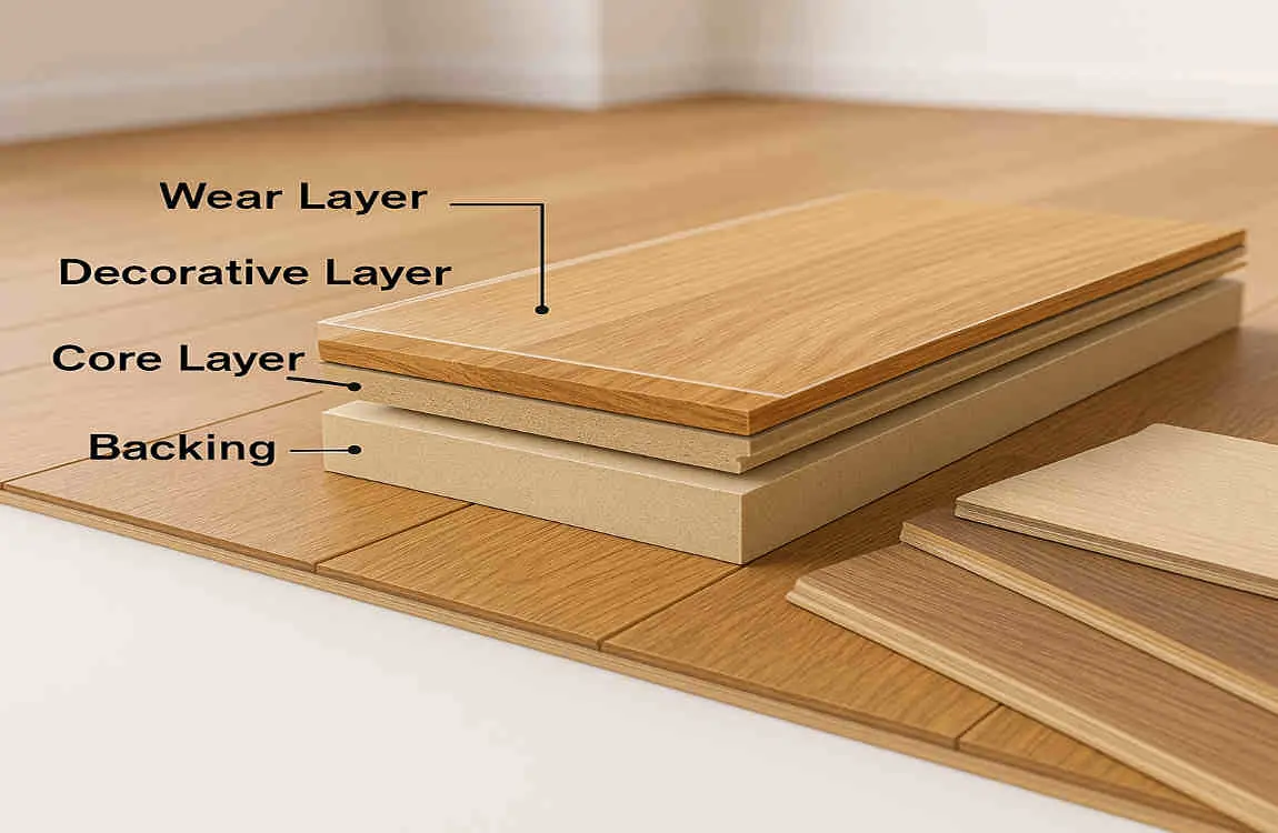 can you put laminate in home bathroom