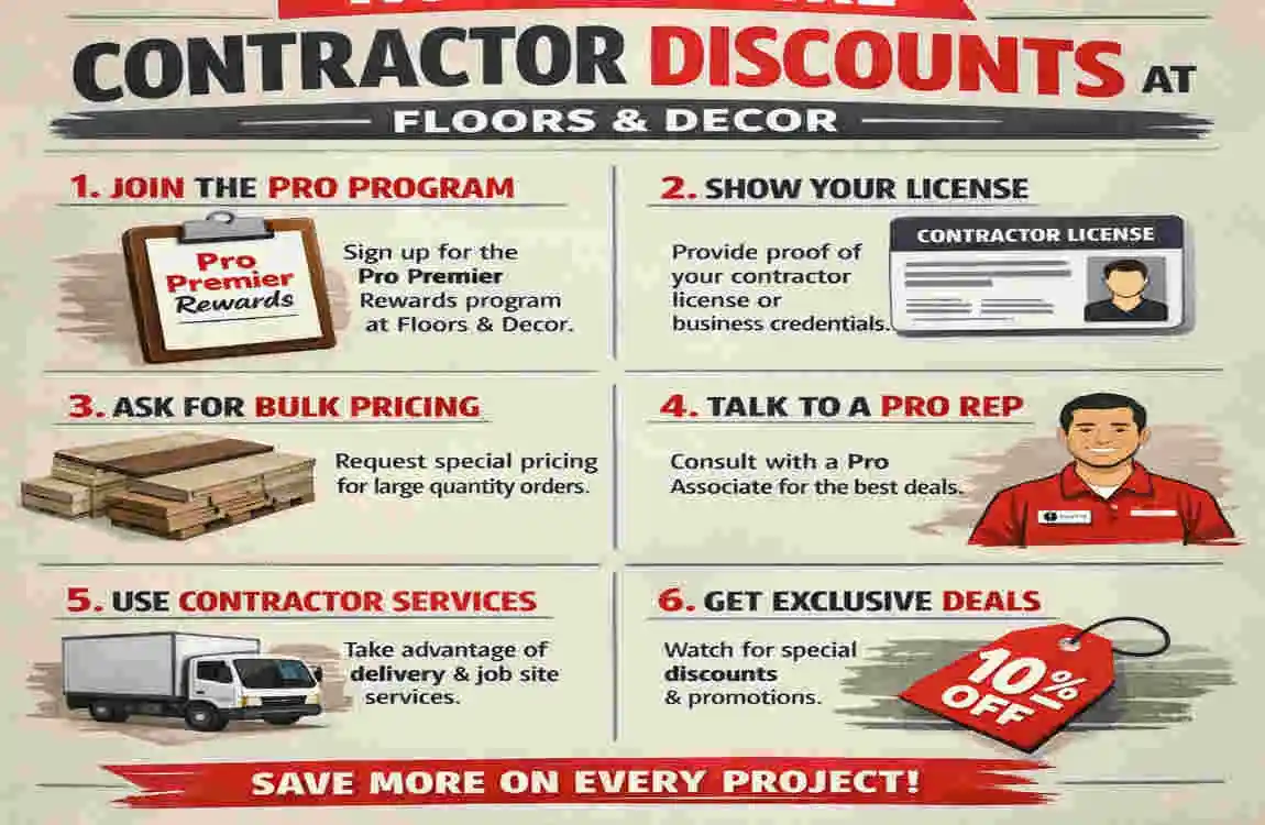 Floor & Home Decor Contractor Discounts: How to Score Them