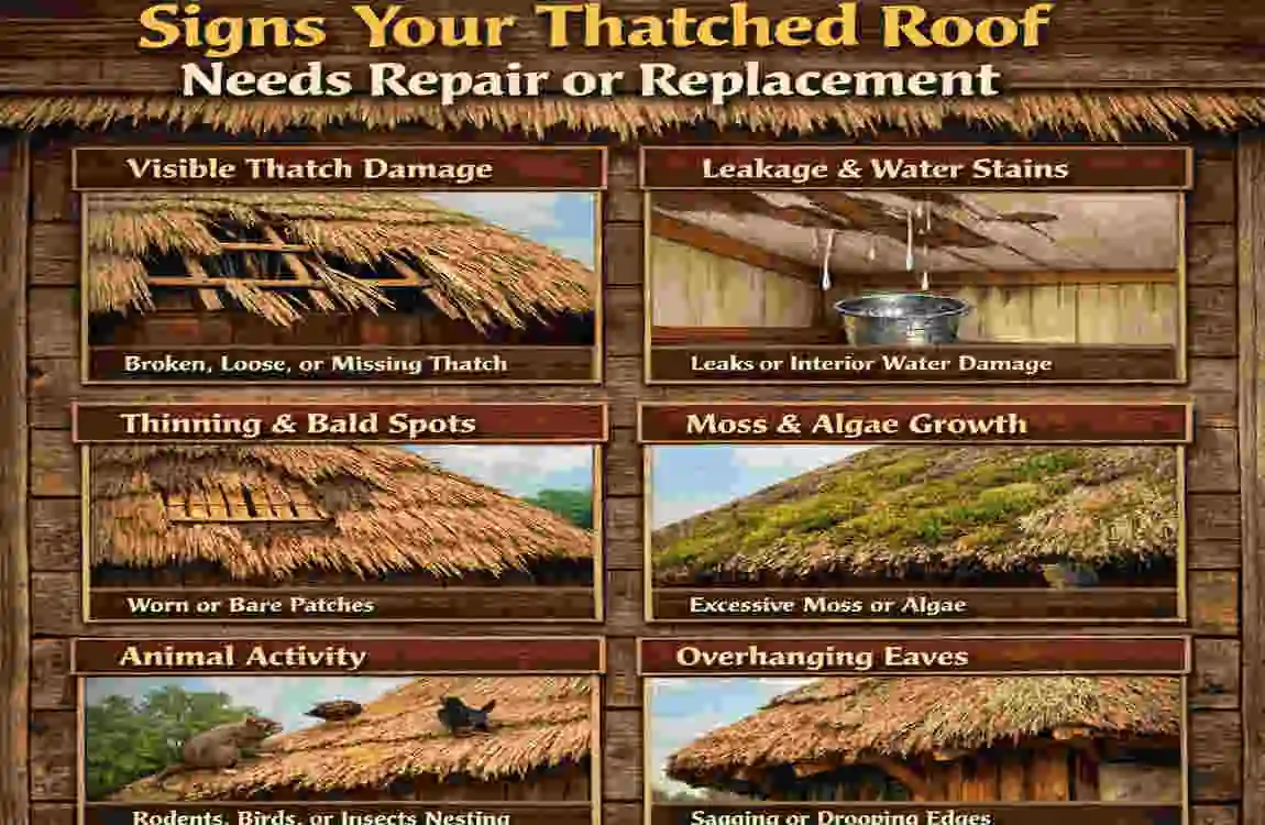 how long does a thatched house roof last uk