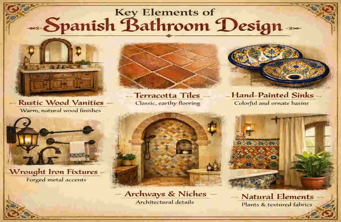 bathroom Spanish homes