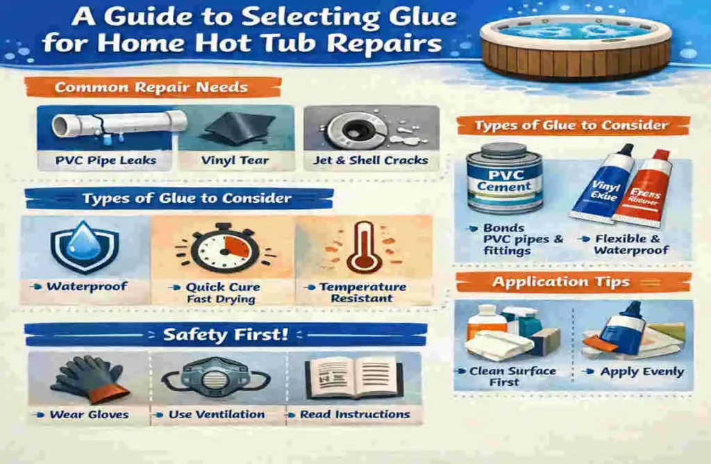 what glue to use on hot tub home plumbing