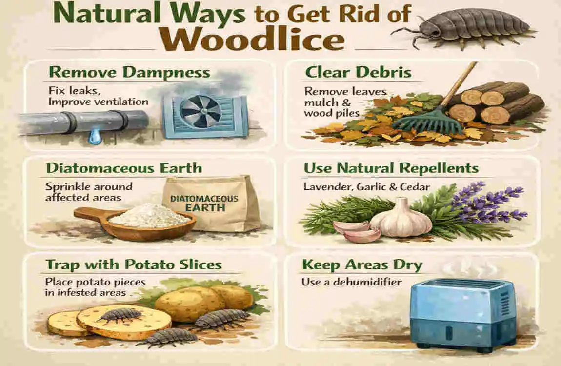 why are woodlouse in my house 