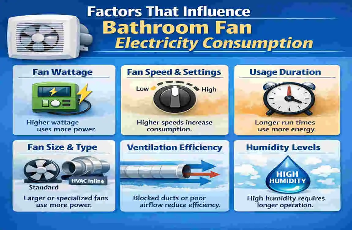 Do Bathroom Fans Use a Lot of Electricity? Home Energy Facts