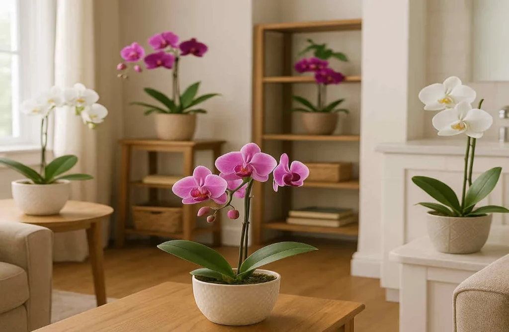 do orchids do well in house bathrooms