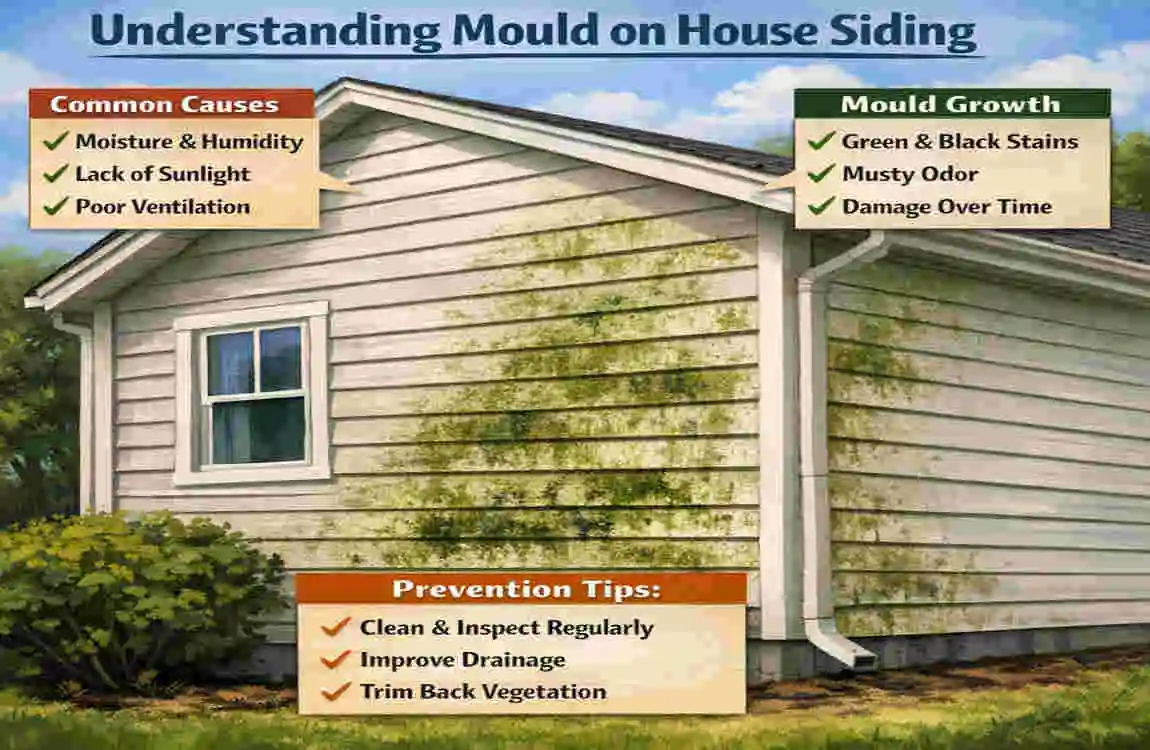 How to Remove Mold from House Siding