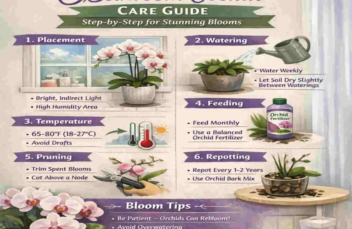 Bathroom Orchids: Do They Flourish in Humid Homes? Proven Care Guide for Stunning Blooms