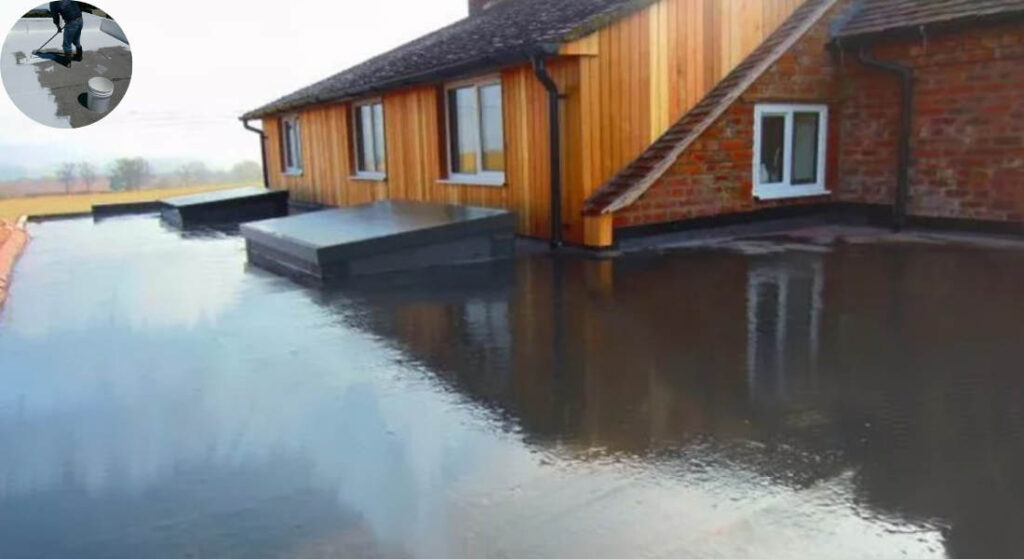 how to waterproof flat roof