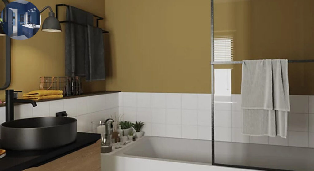 can you use silk paint in a bathroom